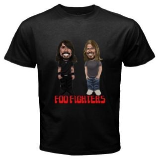   Grohl Funny Cartoon Rock Band Mens Black T Shirt Size s 3XL