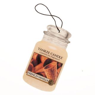 Yankee Candle Car Jar Air Freshener French Vanilla