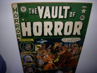   Horror 20 VG 4 0 E C 1951 Precode Horror Craig Kamen Feldstein