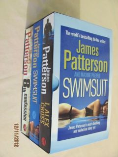 James Patterson I Alex Cross Swimsuit 8th Confession Boxed 3 Books EC 