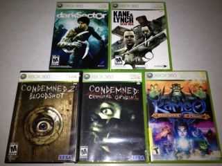 Xbox 360 Games Incredible Condition All Work Perfectly