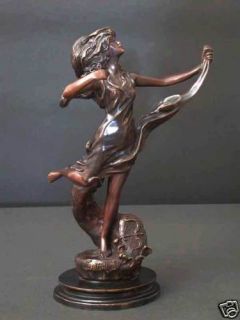 Bronze Celestial Dancer Sagittarius Statue Sculpture Dec