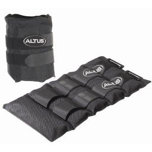 New Altus Athletic 20 lb Adjustable Ankle / Wrist Weights Tone Build 