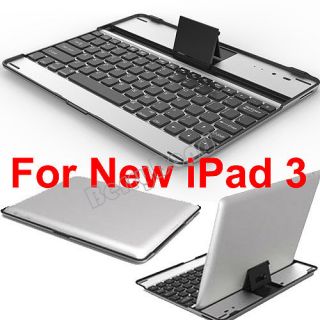 Ultra Thin Aluminum Metal Case Wireless Bluetooth Keyboard for New 
