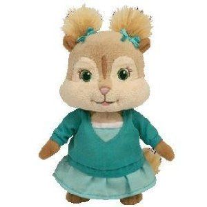 Ty Alvin and The Chipmunks 6 Eleanor Plush Doll Toy