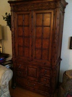 American Signature West Indies Collection Armoire Entertainment 