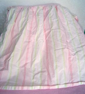 Amy COE Pink Circus Toile Lecirque Lot 2 Crib Sheets Skirt 2 Bumper 