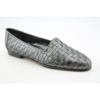 Amalfi by Rangoni Oleg Womens Size 7 Gray Wide Leather Flats Shoes 