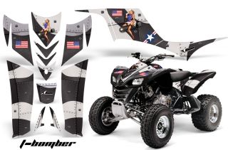 AMR Racing ATV Graphic Kit Kawasaki Quad KFX700 KFX 700