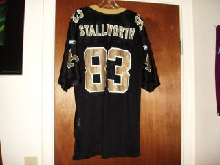Vtg Donte Stallworth New Orleans Saints NFL Throwback Jersey Retro 