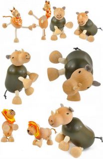 Anamalz Wooden Animals Collectible baby&children Toys using Earth 