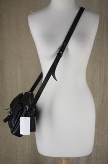 Marc by Marc Jacobs Werdie Camera Bag Satchel $328 Black Leather 