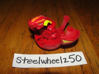 McDonalds Bakugan Spin Master Toy 2010 Unknown Happy Meal Red Helix 