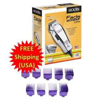 Andis Fade Master Clipper 01690 ml Magnetic Guards Combs Guides 01410 