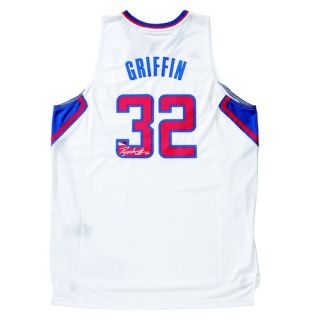 Blake Griffin Hand Signed White Clippers Jersey Panini