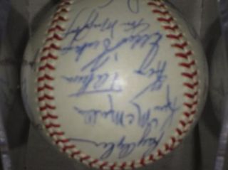 1970 California Angels Team Signed Official Joe Cronin American League 