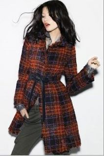 New 2012 Desigual Red Women Coat Jacket RASTI 16E2963 Size 36 38 40 