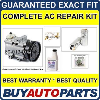 BRAND NEW COMPLETE AC REPAIR KIT WITH COMPRESSOR & CLUTCH FOR HYUNDAI 
