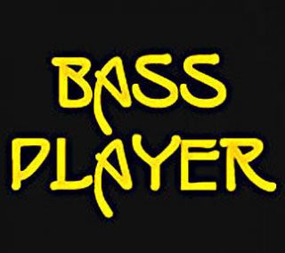 bass player t shirt rock music band musician tee bk