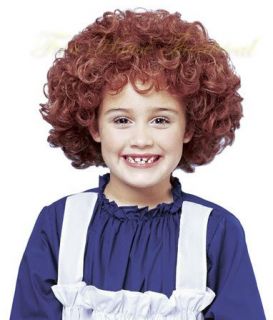 ORPHAN ANNIE NATURAL RED WIG Halloween Costume Accessory 21057