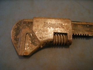 Antique Tool Billings Spencer Automotive Nut Wrench Monkey Wrench