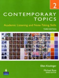 Contemporary Topics 2 Academic Listening and Note Taking Skills by 