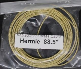 hermle clock movement replacement brass cable 88 5 time left