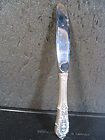 Wallace Sterling Silver Rose Point Master Butter Knife