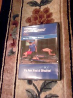 total gym abcrunch ab crunch workout dvd brand new free