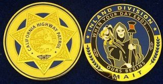   Highway Patrol Police Accident Investigation MAIT Challenge Coin