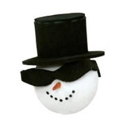 Cool Frosty Antenna Ball Topper Free US Shipping