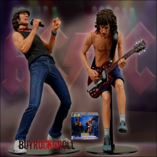 NECA AC DC 2 Figure Set Angus Young Brian Johnson Those About to Rock 