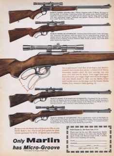   Model 39 A 56 57 M Annie Oakley Gun 2 Page Vintage Print Ad
