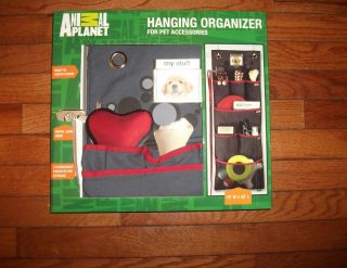 Animal Planet Hanging Organizer for Dog Leashes Toys Built in Photo 