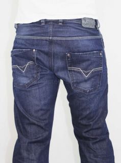 NWT Mens Diesel Fashion Slim Fit Jeans Trousers Krooley 802D Vintage 