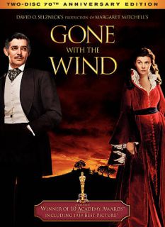 Gone With the Wind DVD, 2009, 70th Anniversary Edition