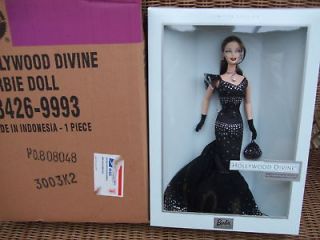 hollywood divine barbie 2003 exclusive fan club nrfb mib time