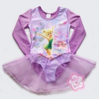   Purple Girls Ballet Dance Dress Fairy Tutu Leotard Costume SZ 4T 5T 6T