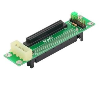 80 pin scsi to 68 pin scsi converter adapter from