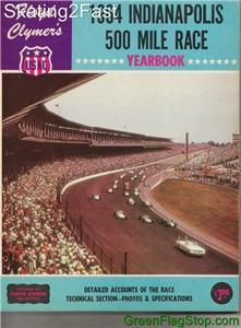 1964 Indianapolis 500 Floyd Clymers Yearbook History A.J. Foyt