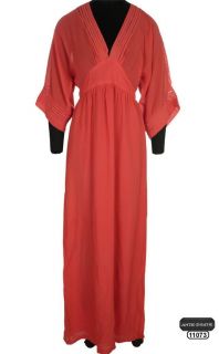 NEW ANTIK BATIK Thread Detailing Kimono Style Jana Gown 11073 MEDIUM 
