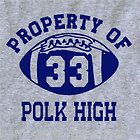 polk high t shirt al bundy funny with bundys 33 jersey