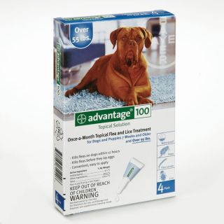 Advantage II Flea Control Treatment 4 Month Dogs over 55lbs X Large 