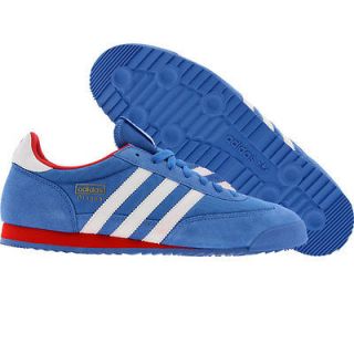 adidas dragon fresh blue white aero red men s sneakers