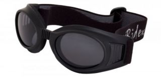 maxx rider goggle sunglasses black frame smoke lens one day