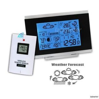   Outdoor Digital Thermometer Humidity Air Pressure Temp DCF & RCC