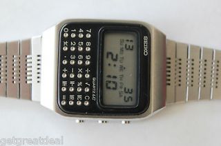   Vintage SEIKO C 153 LCD Digital Calculator WATCH C153 5007 QUARTZ LC