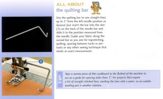 Sewing Machine Presser Foot Quilting Guide Bar L Shape
