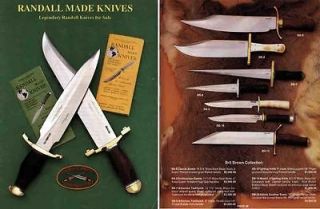 randall made knives c1985 sales catalog  19
