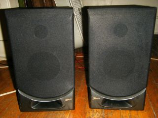 Vintage Zenith Stereo System Speakers 2 Way